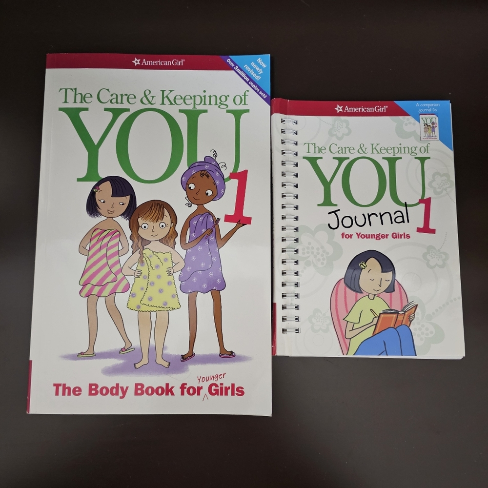 American Girl The Care & Keeping of You 1 & 2